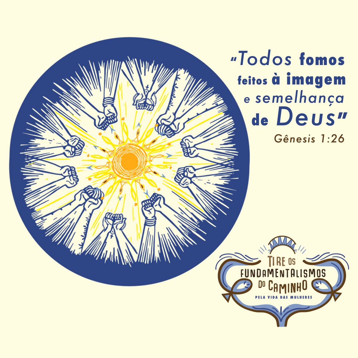 Somos todos feitos à imagem e semelhança de Deus