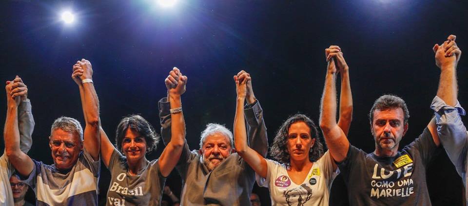 Frente ampla de esquerda junta candidatos de esquerda