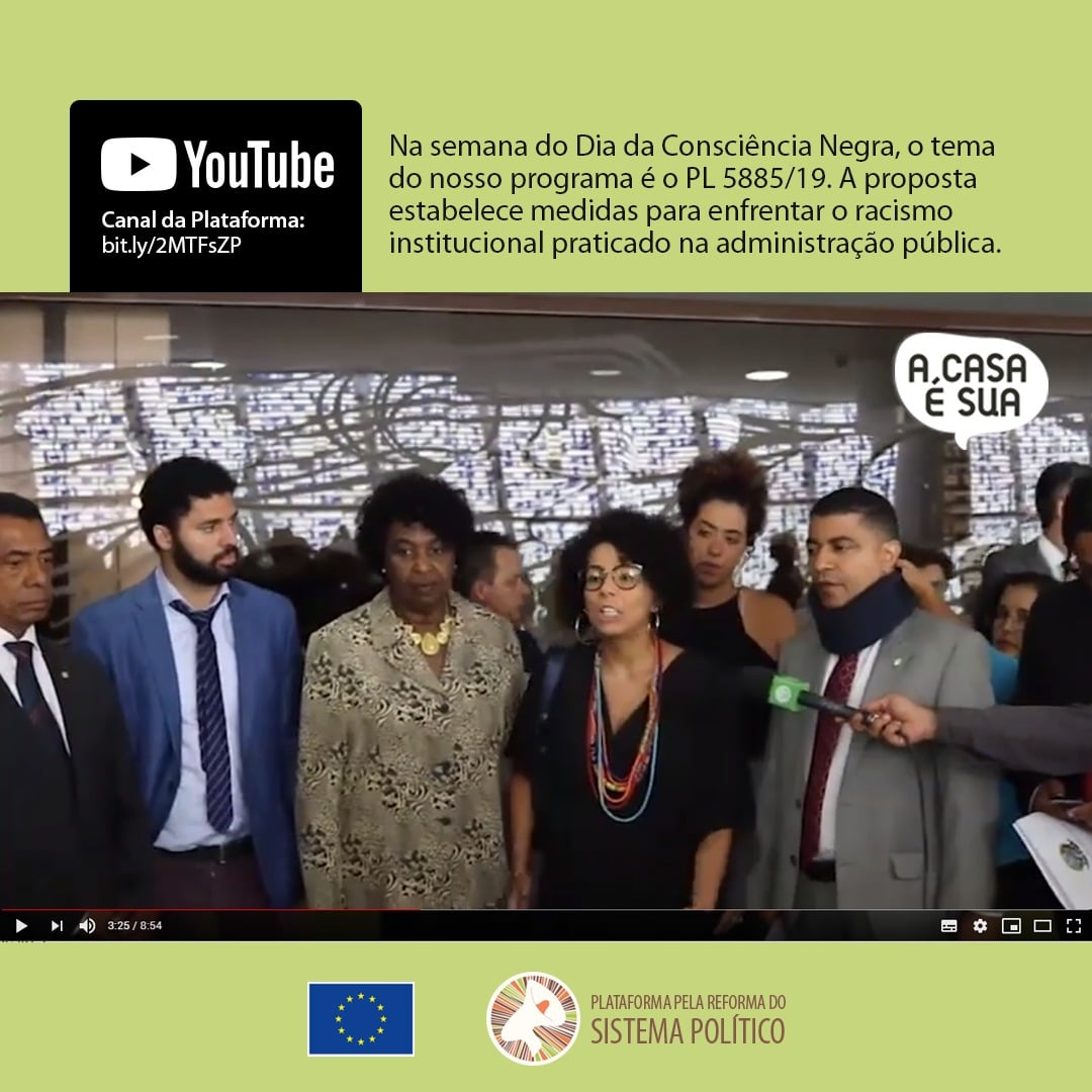 Coalizão Negra Por Direitos protocola PL na Câmara para combater Racismo Institucional