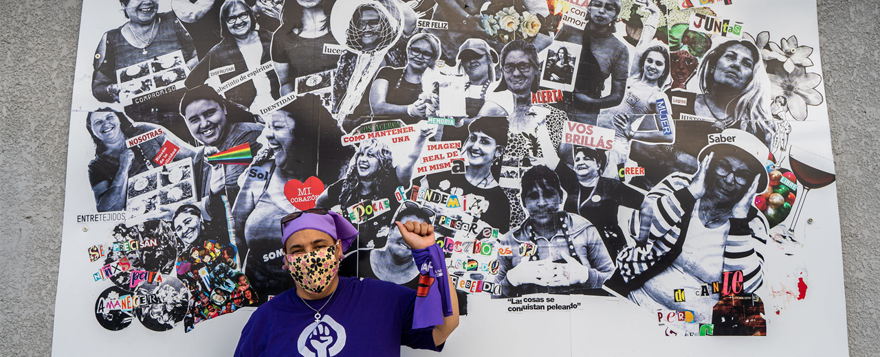 8M2021 Uruguai: Luta feminista em todos os bairros