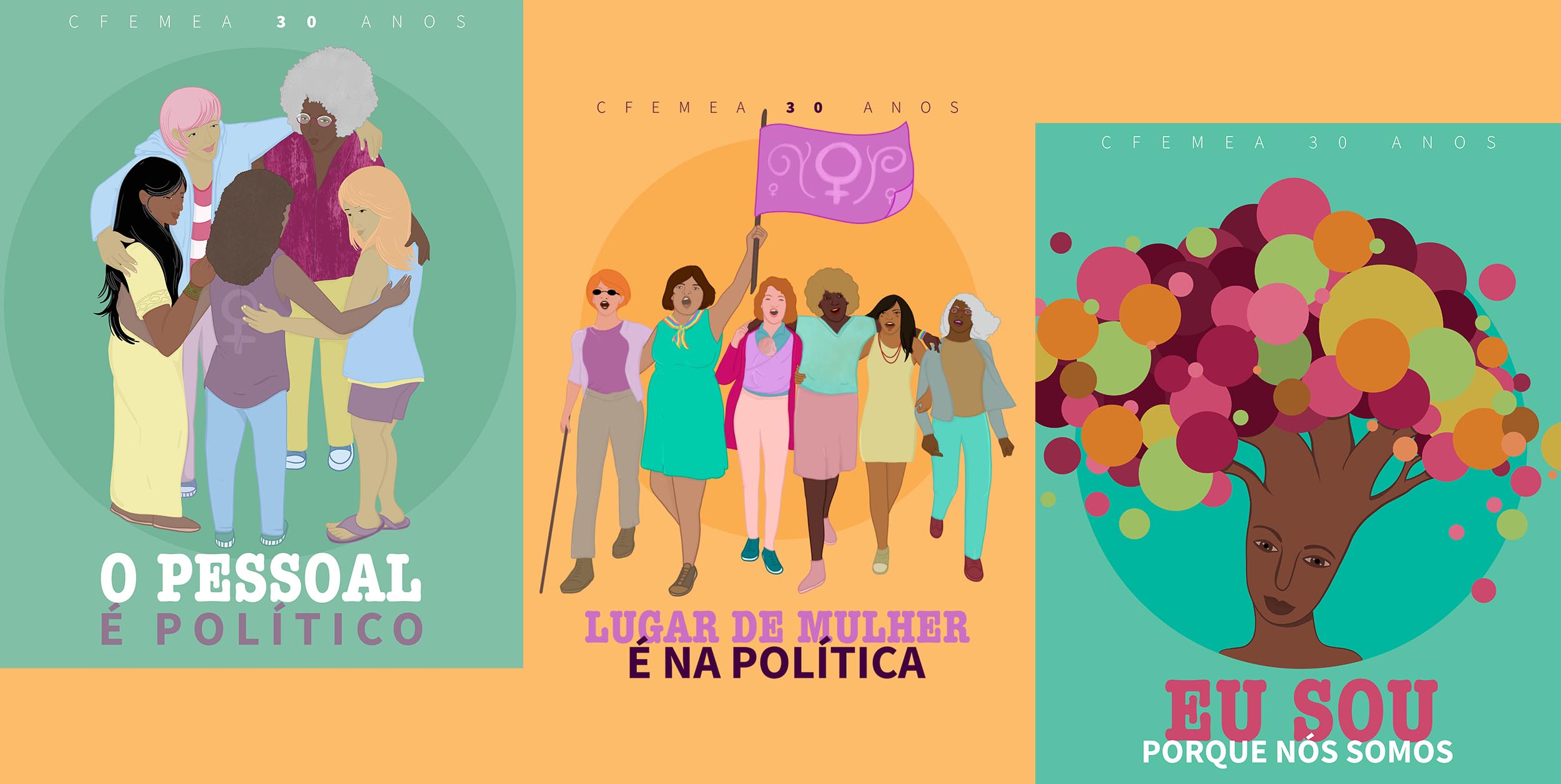 Viva Viva Viva! 30 anos de resistência feminista em Brasília!