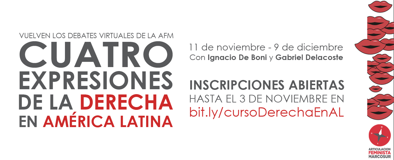 AFM abre inscrições para curso virtual sobre as quatro expressões da direita na América Latina