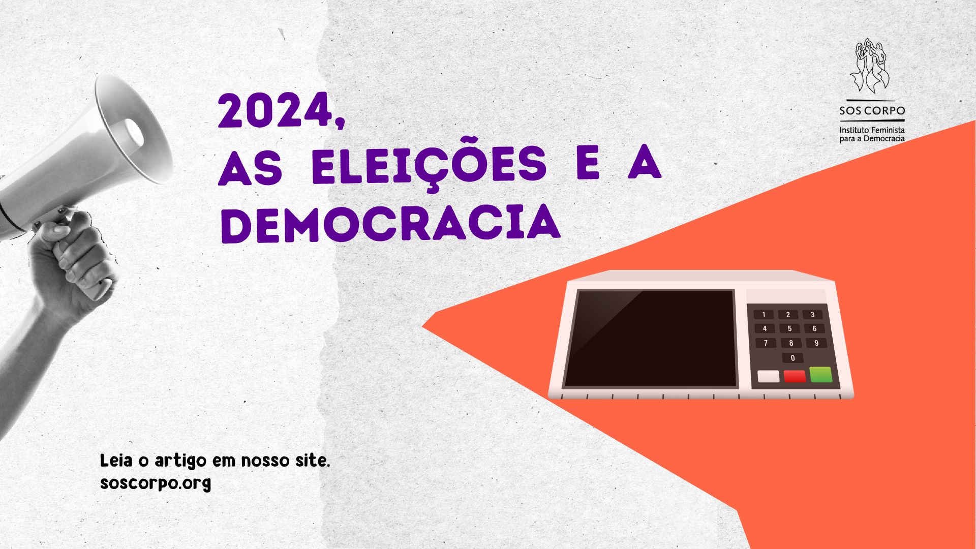 Março de #lutafeminista: 2024, as eleições e a democracia