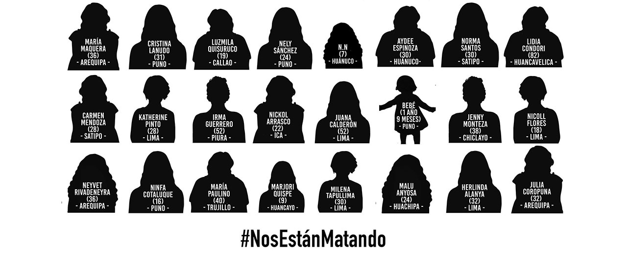 Perú registró 99 feminicidios entre enero y julio de 2019