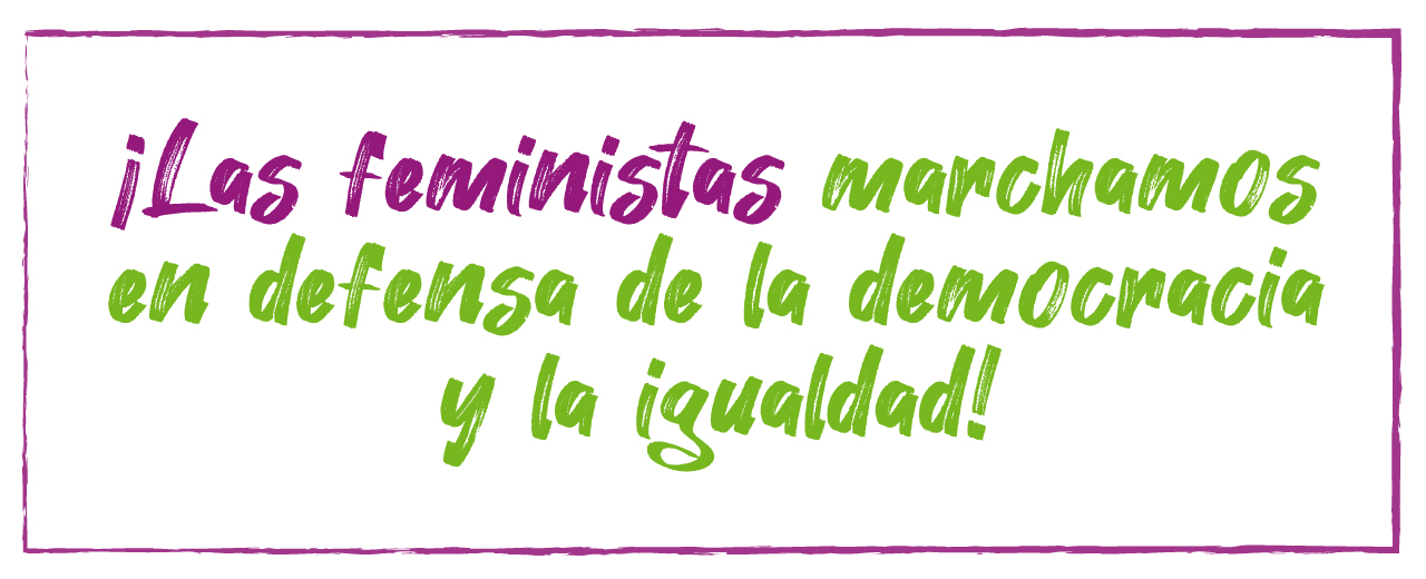 Feministas marchan contra la corrupción en Perú