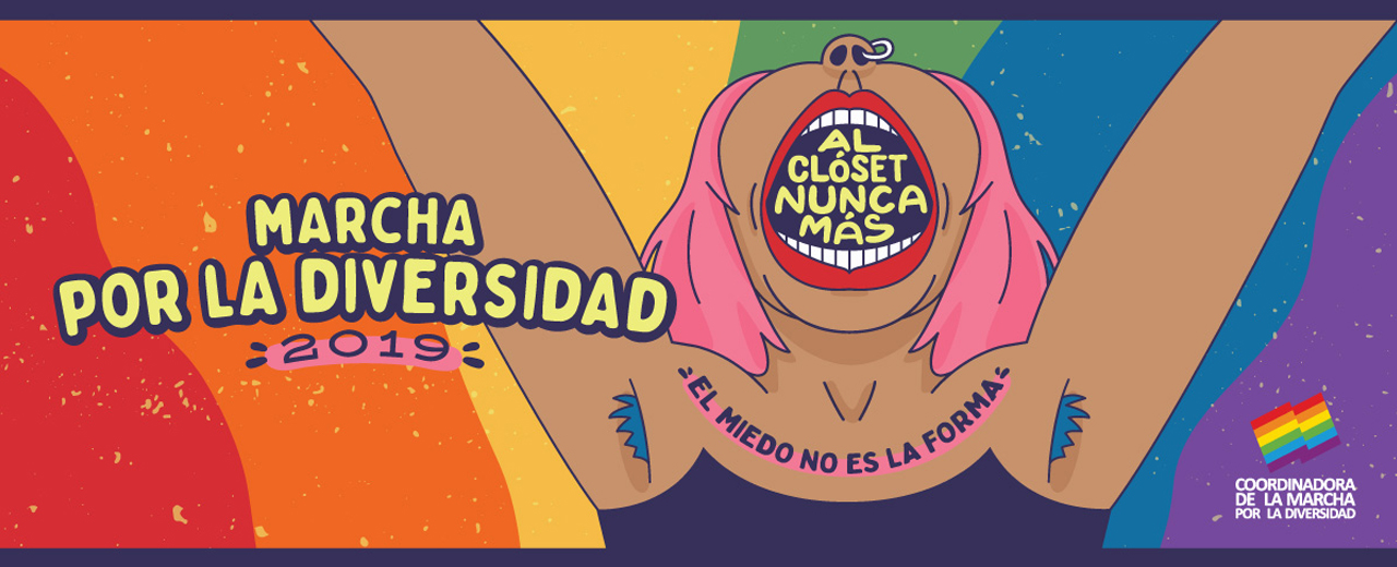 Marcha por la Diversidad en Montevideo: Al clóset nunca más. El miedo no es la forma