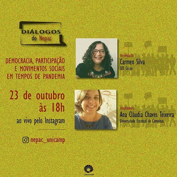 Democracia, participação e movimentos sociais em tempos de pandemia