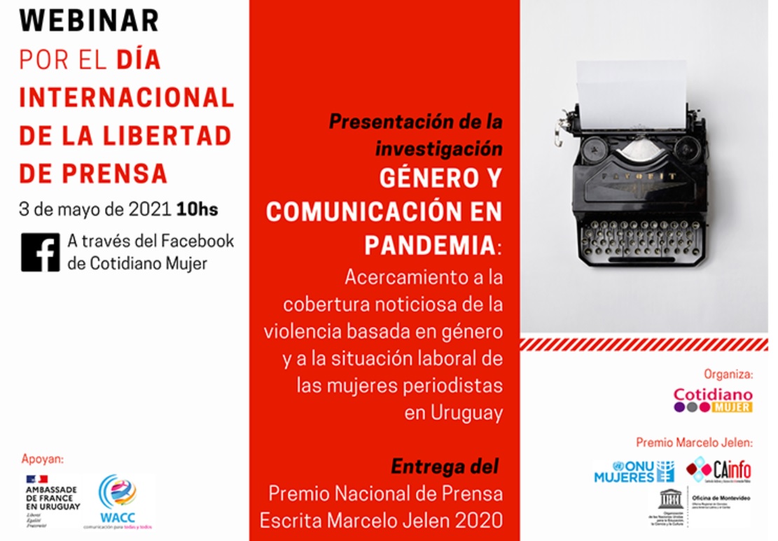 #DíaDeLaLibertadDePrensa: Género y comunicación en pandemia