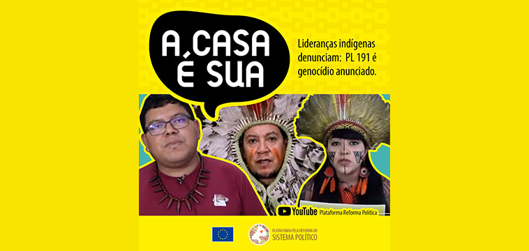 Contra a mineração em território indígena!