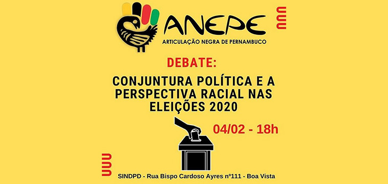 ANEPE realiza debate sobre eleições na perspectiva racial