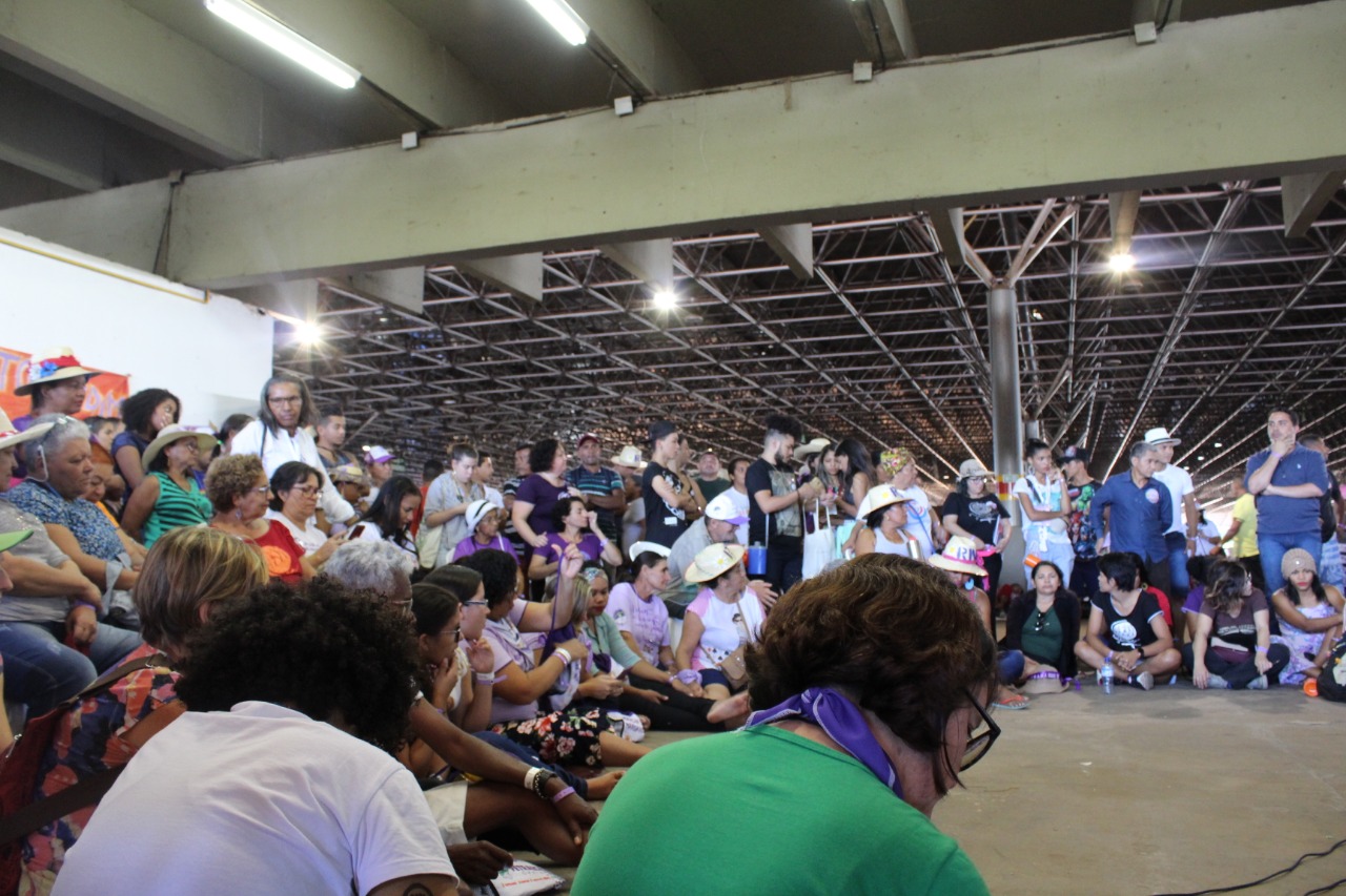 Autonomia das mulheres sobre seu próprio corpo é tema de oficina na Marcha das Margaridas