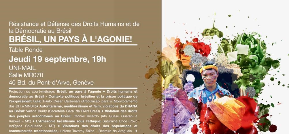 Resistência dos Direitos Humanos e da Democracia: Brasil, um país em agonia