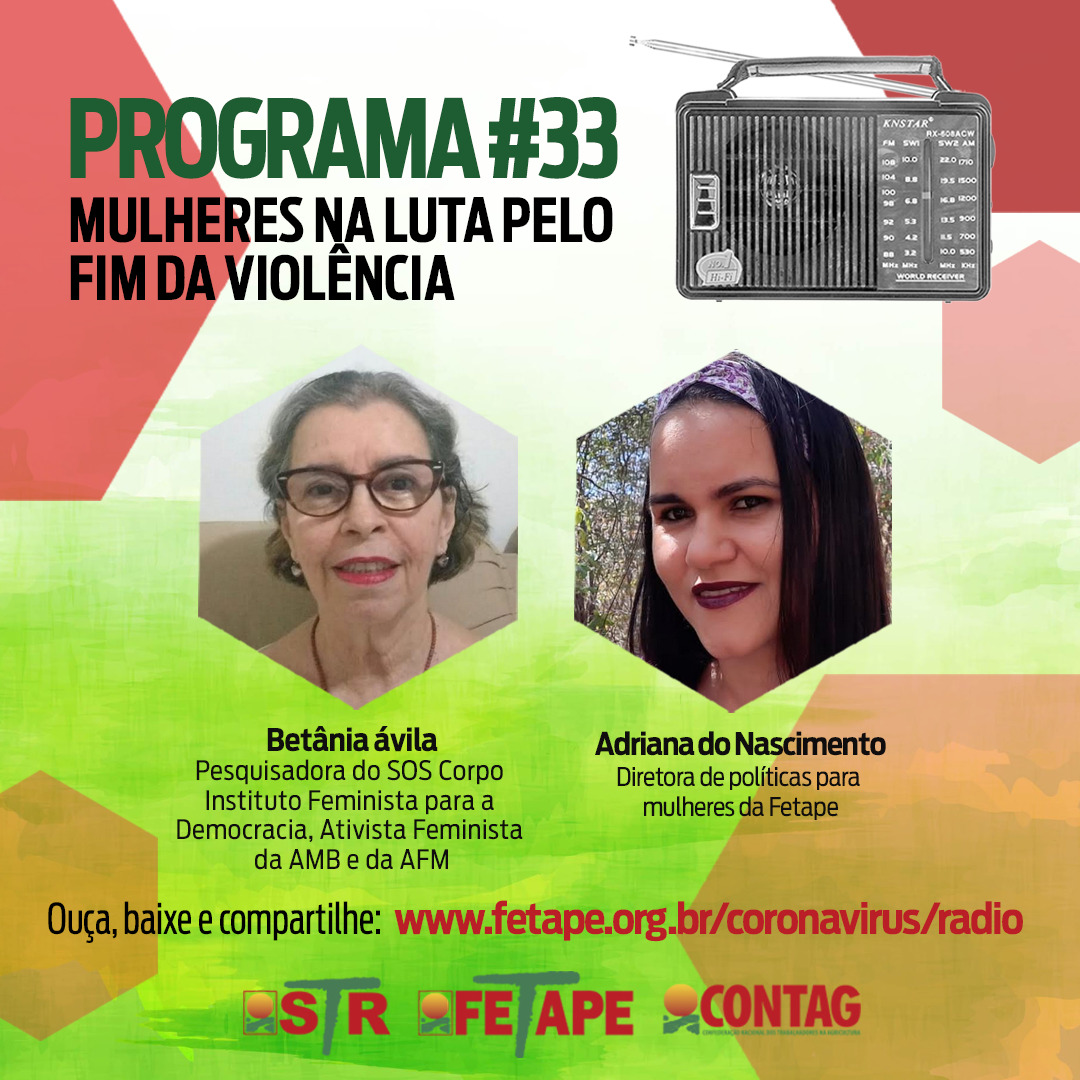 Mulheres na luta pelo fim da Violência!
