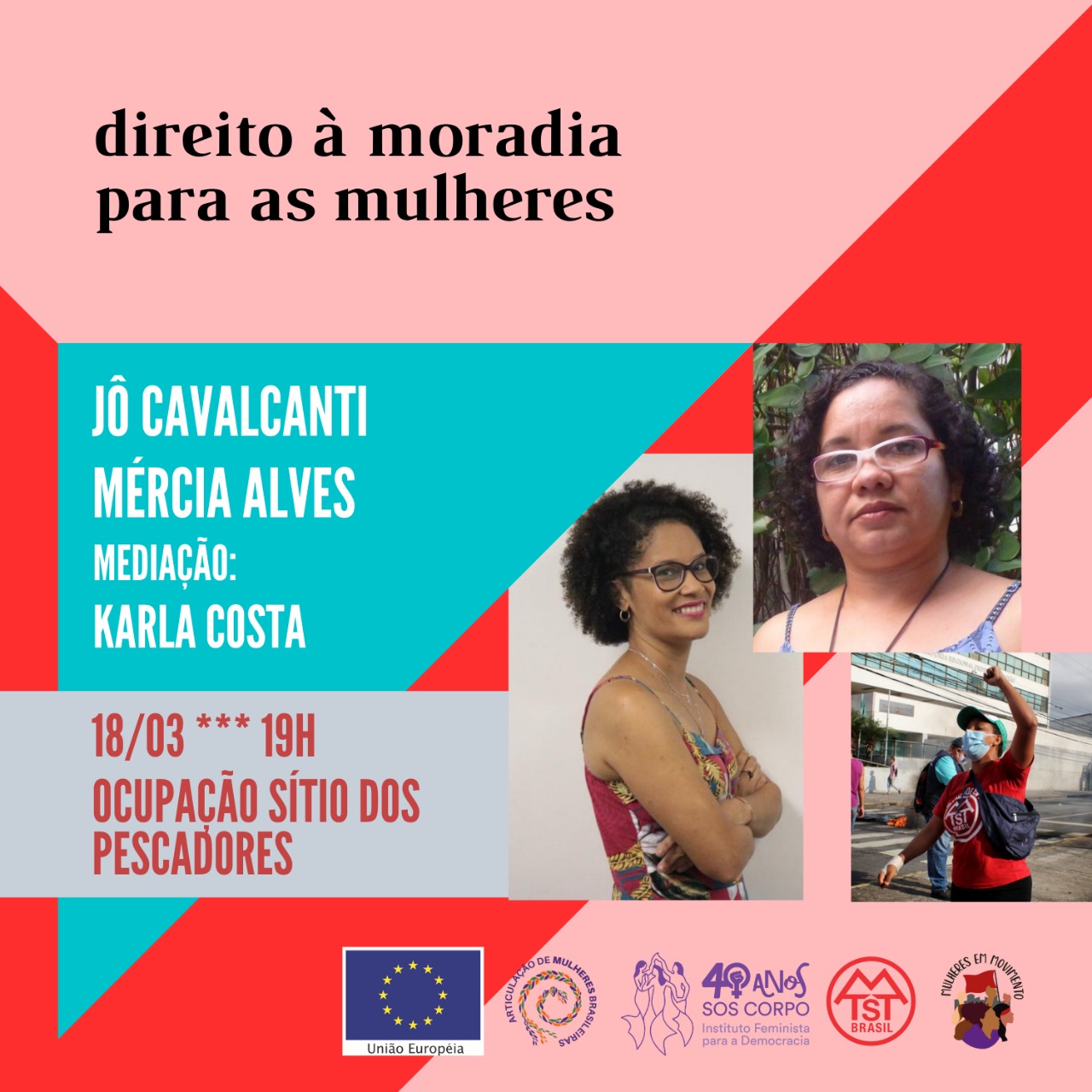 Ciclo de debates MTST/PE: Direito à Moradia para as Mulheres