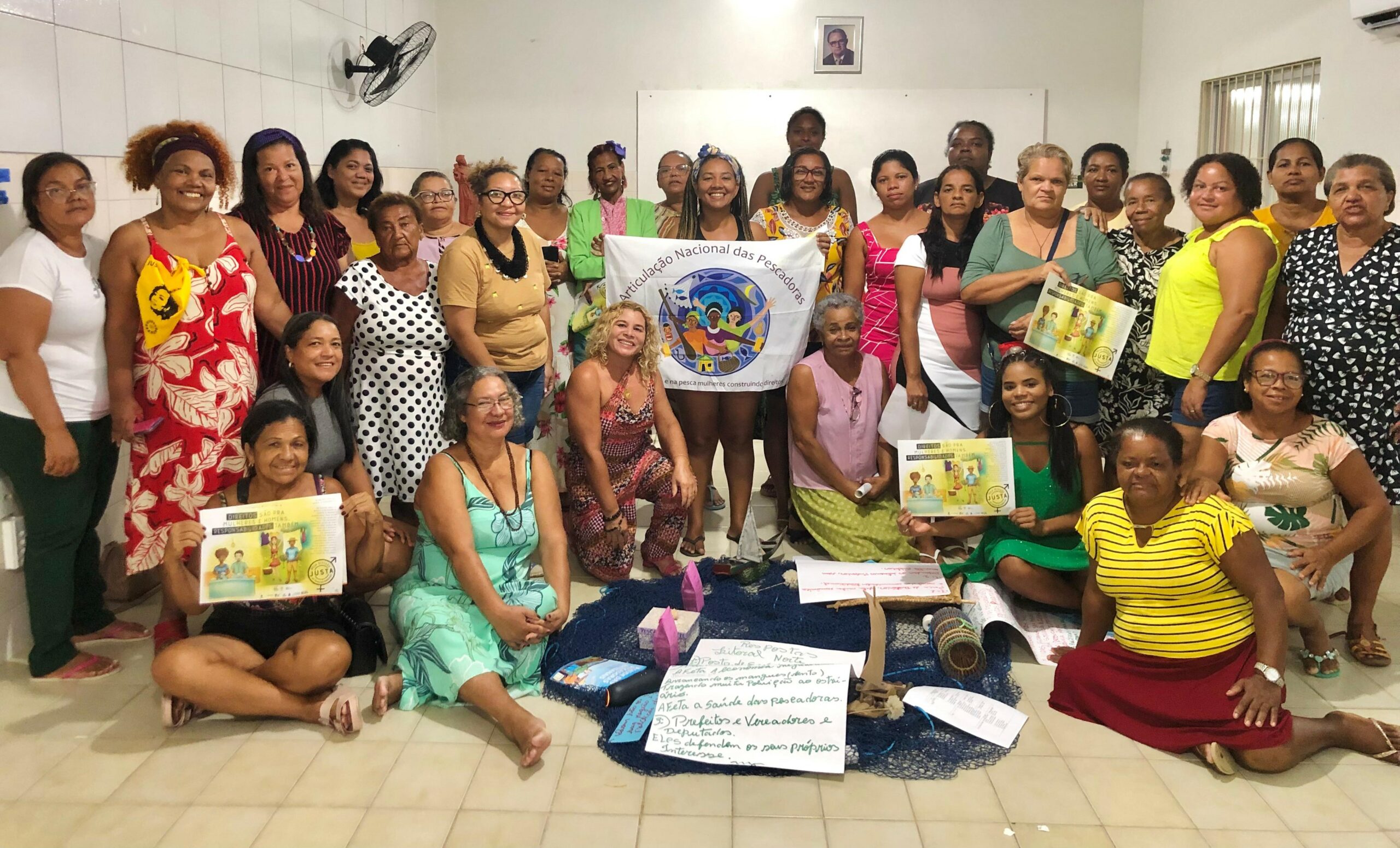 Pescadoras artesanais de Pernambuco planejam ações de fortalecimento para 2024