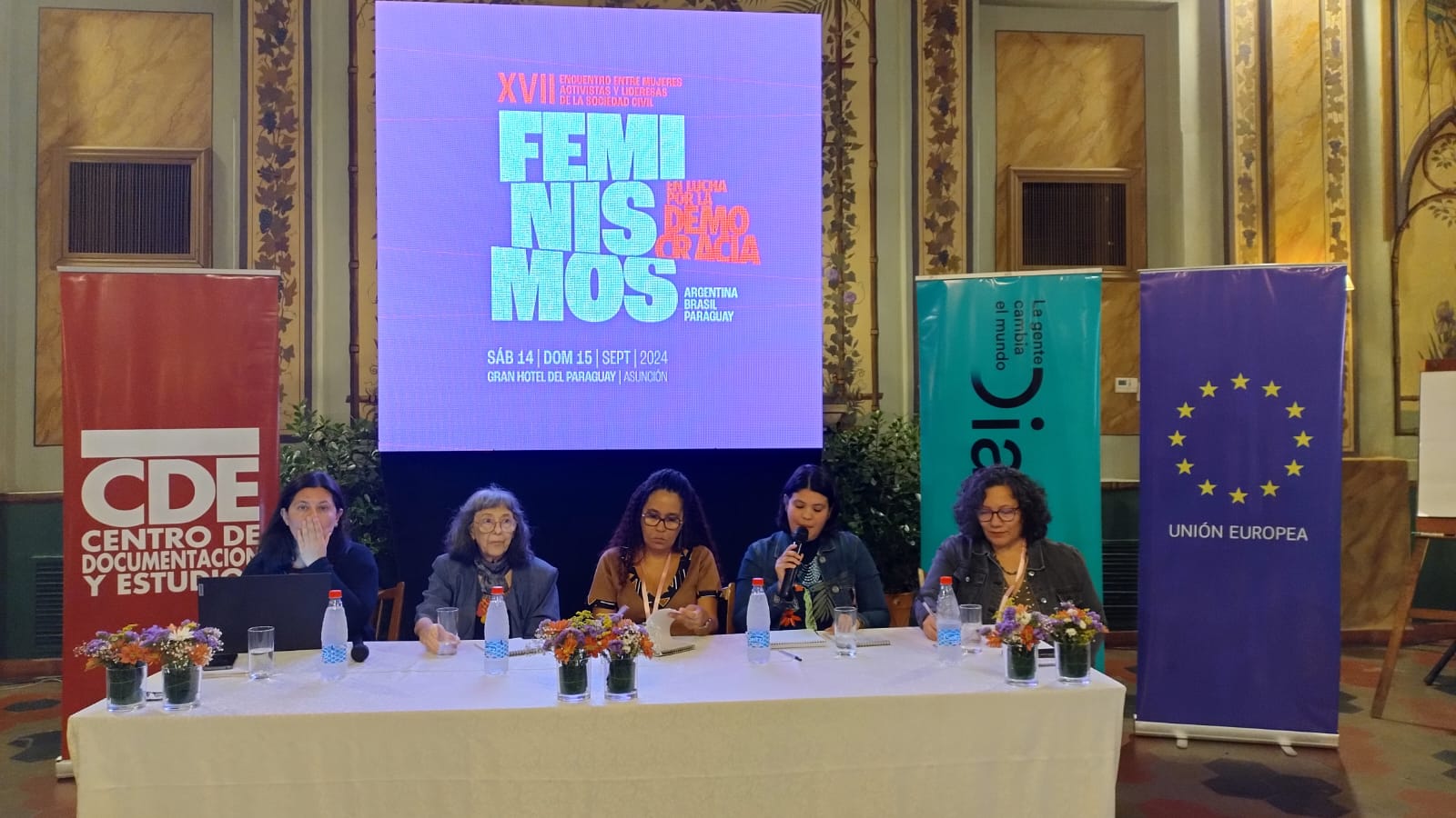 SOS Corpo participa do XVII Encuentro entre Mujeres Activistas no Paraguai