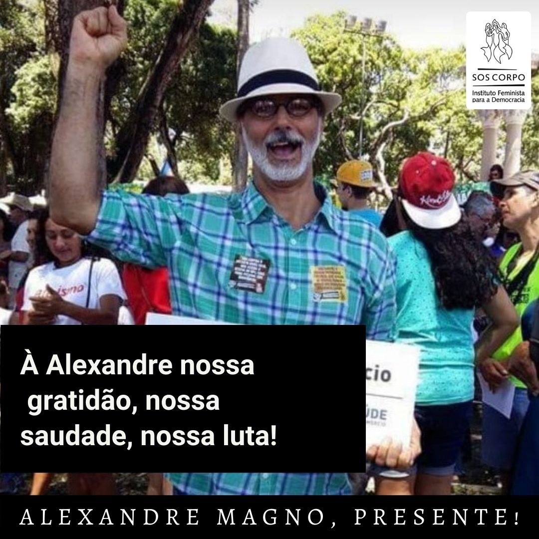 NOTA DE PESAR: Alexandre Magno, PRESENTE!