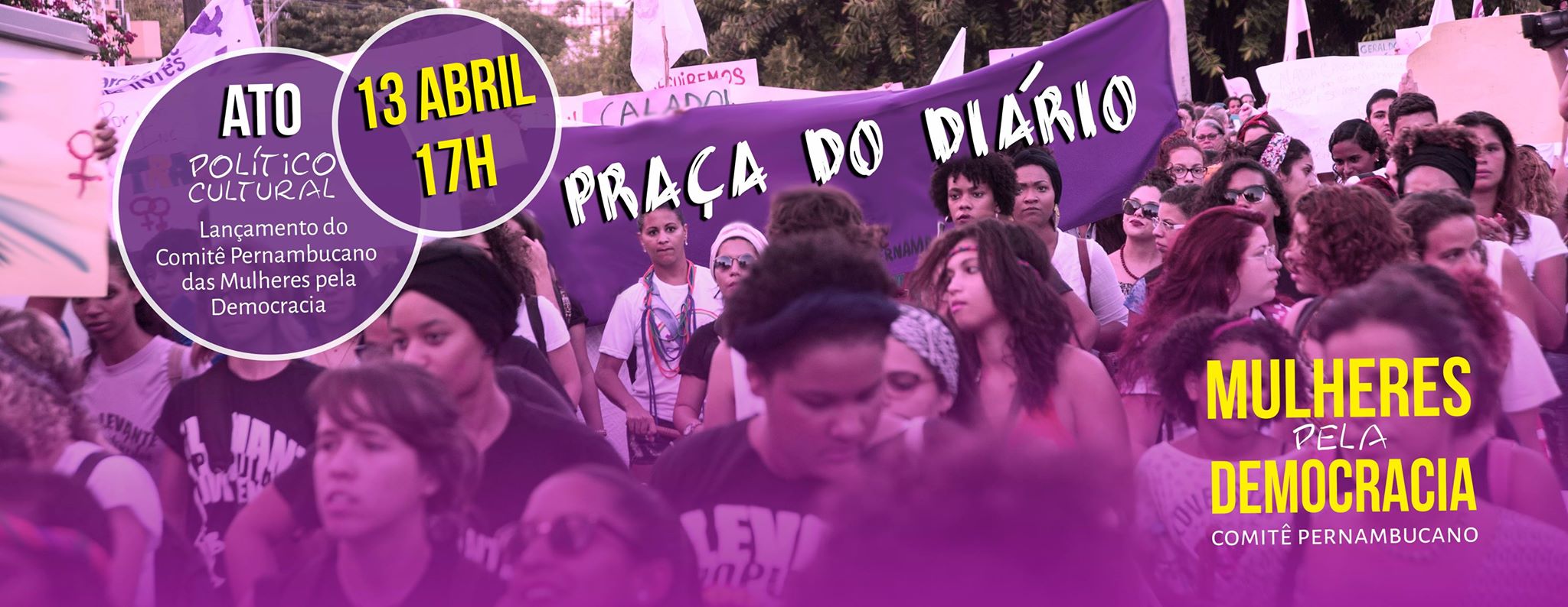 Nesta quarta, mulheres fazem ato pela democracia