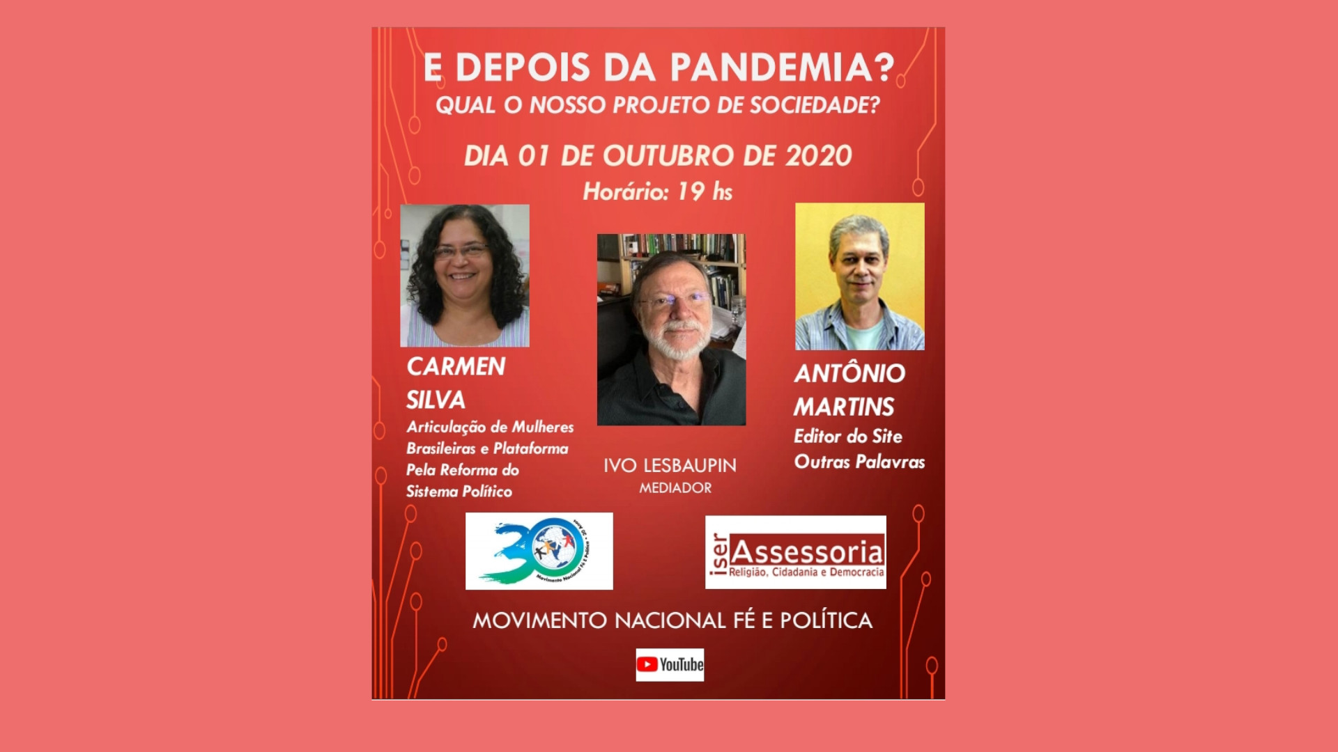 E depois da pandemia? Qual o nosso projeto de sociedade?