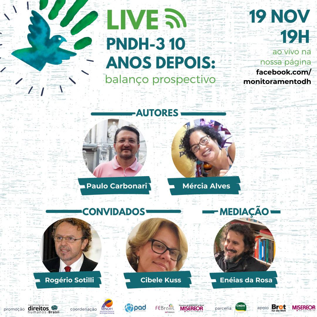 [LIVE]  Programa Nacional de Direitos Humanos: Balanço Prospectivo