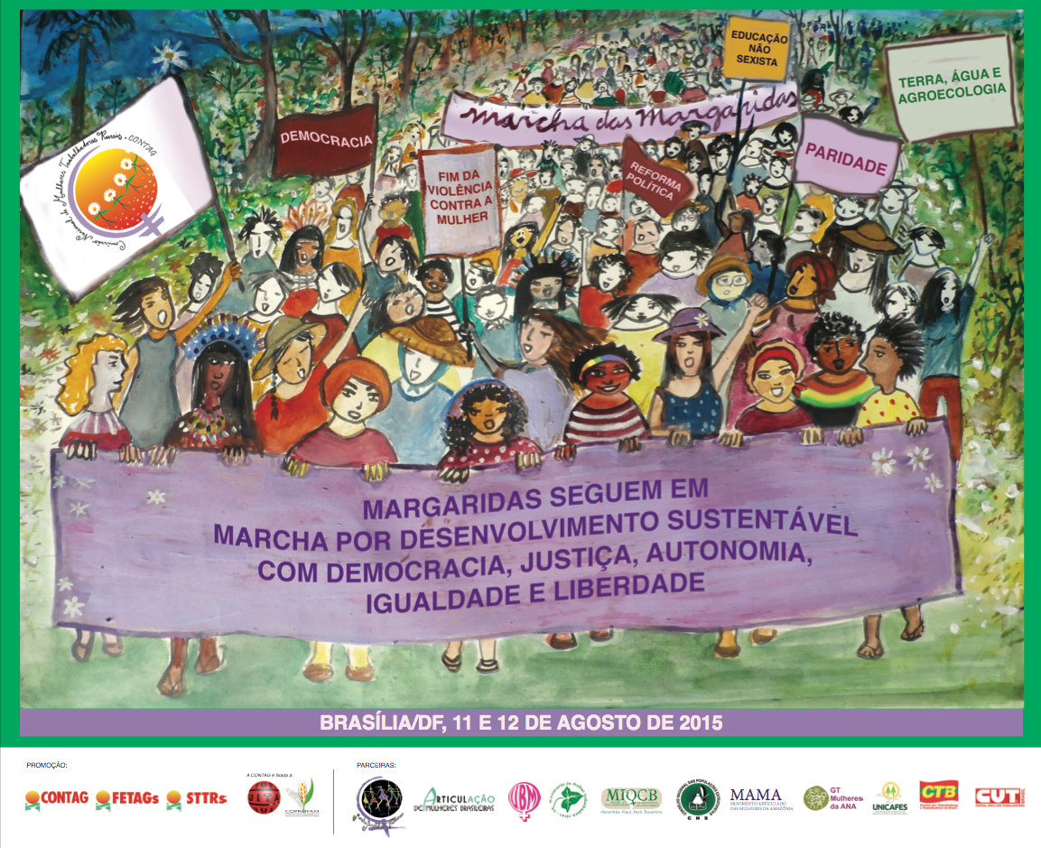 29/07/15 – SOS Corpo na Roda de Conversa da Marcha das Margaridas sobre violência, educação, direitos sexuais e direitos reprodutivos