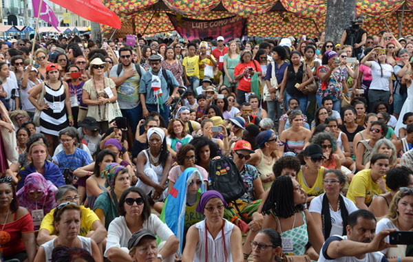 Feministas no Fórum Social Mundial