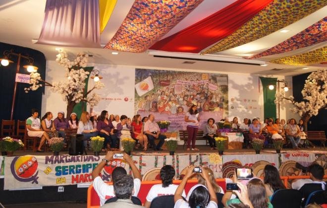 Mais de 1000 militantes se encontram no lançamento da Marcha das Margaridas 2015